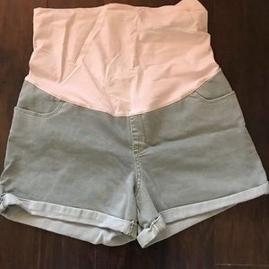 Liz Lange Jean Maternity Shorts